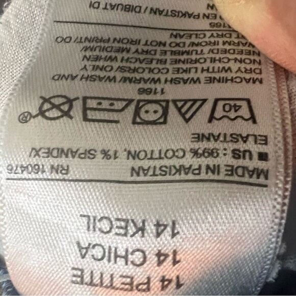 Old‎ Navy Flare High Rise Ankle Jeans Size 14 Petite Womens Denim Plus - Picture 6 of 6